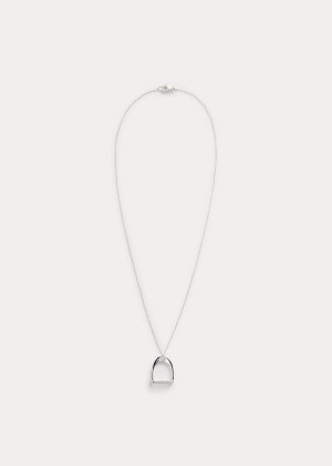 Biżuteria Ralph Lauren Sterling Silver Necklace Damskie Srebrne | DYXX5191