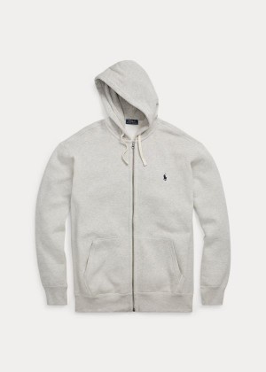 Bluza z Kapturem Ralph Lauren Cotton-Blend-Fleece Hoodie Męskie Beżowe | YWAS7340