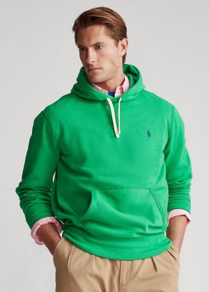 Bluzy Ralph Lauren The Cabin Fleece Męskie Zielone | OOLU6356