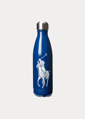 Butelki wody Ralph Lauren Polo S'well Water Bottle Damskie Granatowe Białe | SGML7973