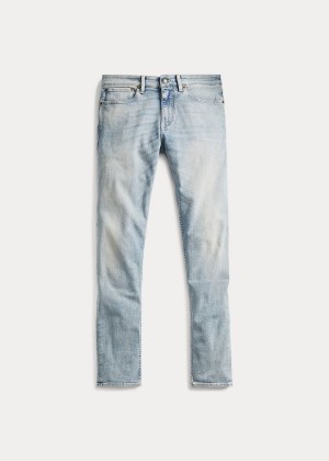 Jeansy Ralph Lauren Faded Stretch Skinny Jean Męskie Głęboka Indygo | UEYN3674