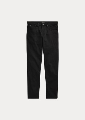 Jeansy Ralph Lauren Hampton Relaxed Straight Jean Męskie Czarne | KKXE5594