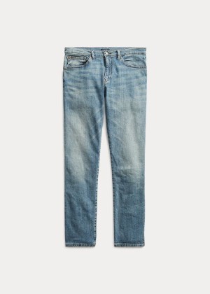 Jeansy Ralph Lauren Hampton Relaxed Straight Jean Męskie Głęboka Indygo | CXDD5285