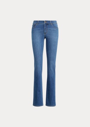 Jeansy Ralph Lauren Premier Straight Jean Damskie Niebieskie | KKWP8801