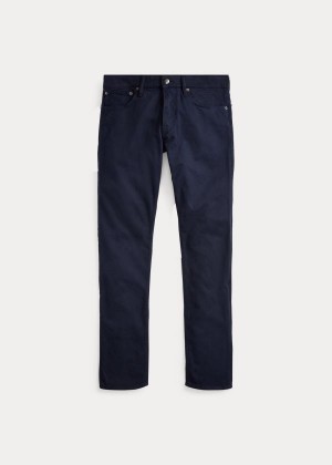 Jeansy Ralph Lauren Slim Fit Stretch Jean Męskie Granatowe | CKHQ5417