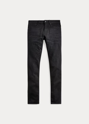 Jeansy Ralph Lauren Stretch Skinny Jean Męskie Czarne | TZZR6314