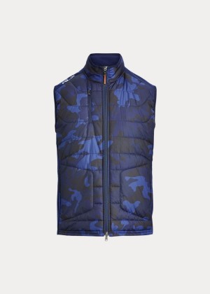 Kamizelka Ralph Lauren Camo Paneled Stretch Vest Męskie Granatowe Camo | DOLE8237