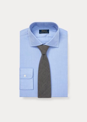 Koszule Ralph Lauren Classic Fit Twill Shirt Męskie Głęboka Niebieskie | DSVJ9272