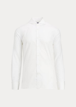 Koszule Ralph Lauren Keaton Poplin Shirt Męskie Białe | RZZI4445