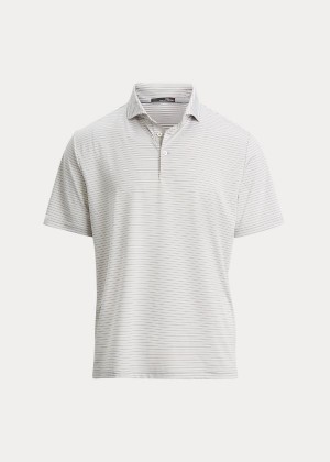 Koszulki Polo Ralph Lauren Classic Fit Performance Polo Męskie Głęboka Szare Białe | VRVW4831