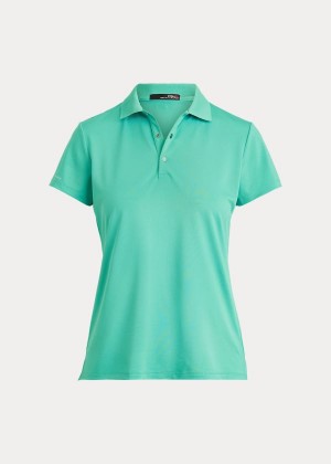 Koszulki Polo Ralph Lauren Performance Golf Polo Damskie Zielone | HHEJ7269