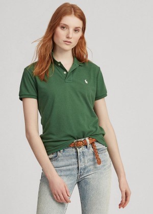 Koszulki Polo Ralph Lauren The Earth Polo Damskie Zielone | TDVD1083