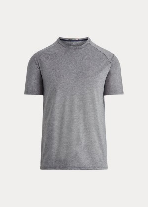 Koszulki Ralph Lauren Performance Jersey T-Shirt Męskie Szare | XEQM4936