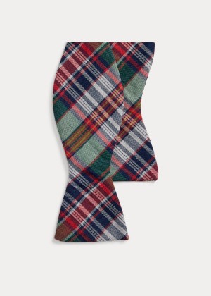 Krawaty Ralph Lauren Madras Bow Tie Męskie Kolorowe | NKWT0949