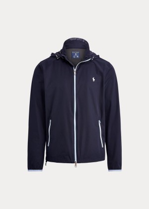 Kurtki Ralph Lauren Packable Hooded Jacket Męskie Granatowe | XZQQ5272