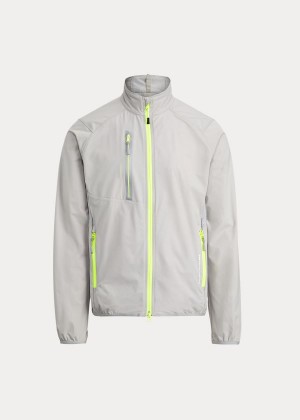 Kurtki Ralph Lauren Packable Windbreaker Męskie Szare | YPDL1602