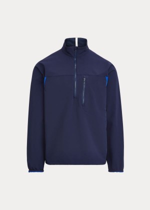 Kurtki Ralph Lauren Stretch Pullover Jacket Męskie Granatowe | FRJY6997