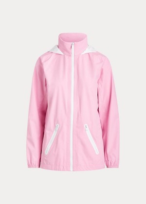 Kurtki Ralph Lauren Water-Repellent Golf Jacket Damskie Różowe | VXCK2061