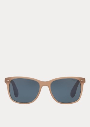 Okulary Przeciwsłoneczne Ralph Lauren Classic JL Sunglasses Męskie Granatowe Beżowe | TMXR3947