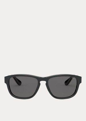 Okulary Przeciwsłoneczne Ralph Lauren Collegiate Sunglasses Męskie Ciemny Niebieskie | QMBE8459