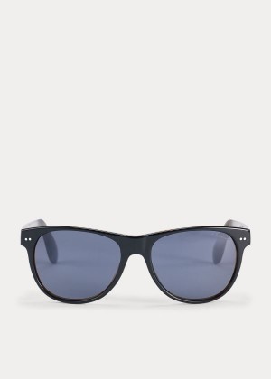 Okulary Przeciwsłoneczne Ralph Lauren Heritage Sunglasses Męskie Czarne | QKBR0122