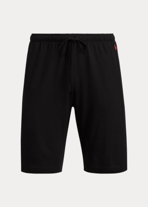 Piżama Ralph Lauren Supreme Comfort Sleep Short Męskie Czarne | XJSM5569