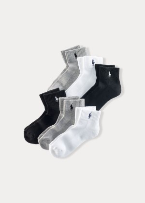 Skarpetki Ralph Lauren Ankle Sport Sock 6-Pack Damskie Kolorowe | POQC8619