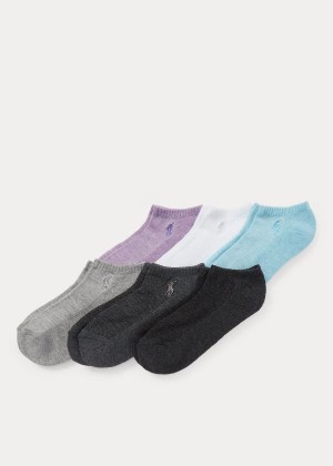 Skarpetki Ralph Lauren Low-Profile Sport Sock 6-Pack Damskie Fioletowe | WRUA9854