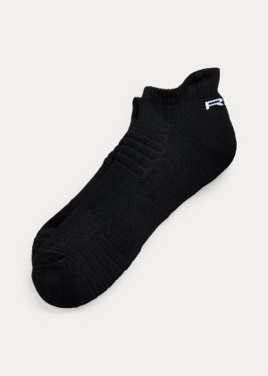 Skarpetki Ralph Lauren Performance Low-Cut Socks Męskie Czarne | FJNY5304