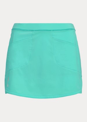 Spódnice Ralph Lauren Perforated Stretch Golf Skort Damskie Zielone | BDIN2865