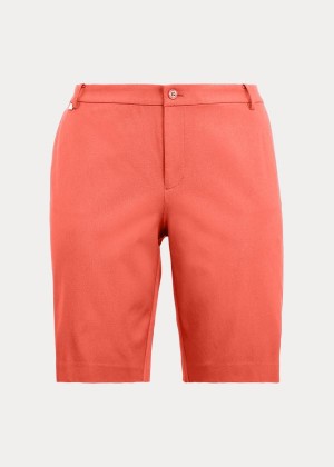 Spodenki Ralph Lauren Bi-Stretch Twill Short Damskie Czerwone | KKET7119