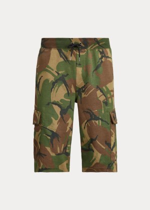 Spodenki Ralph Lauren Camo Double-Knit Cargo Short Męskie Camo | TDDE1380