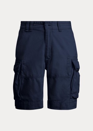 Spodenki Ralph Lauren Classic Fit Cargo Short Męskie Granatowe | UNEA8684