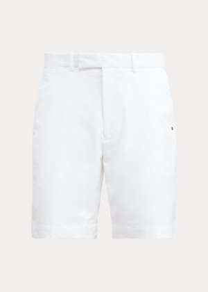 Spodenki Ralph Lauren Classic Fit Performance Short Męskie Białe | EQSB9527