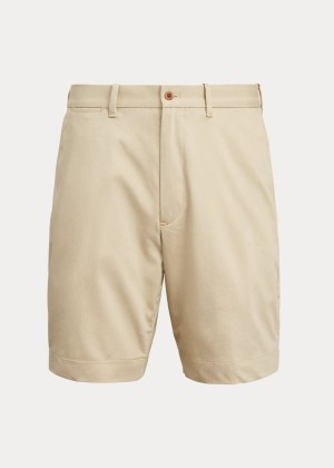 Spodenki Ralph Lauren Classic Fit Performance Short Męskie Khaki | NNCG1251