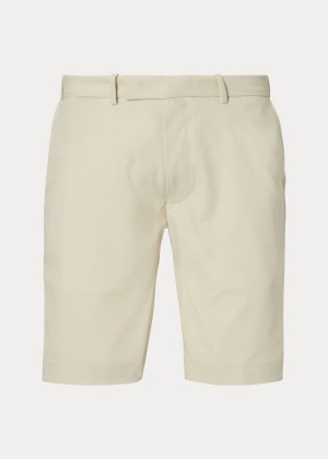 Spodenki Ralph Lauren Classic Fit Stretch Short Męskie Beżowe | JOPS9338