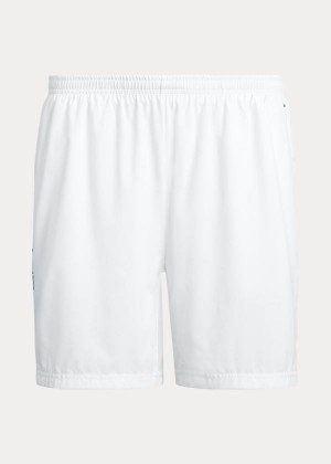 Spodenki Ralph Lauren Compression-Lined Short Męskie Białe | RQWT3612