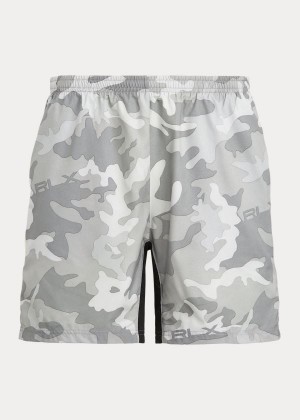 Spodenki Ralph Lauren Compression-Lined Short Męskie Szare Camo | CFPJ2500