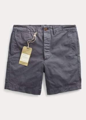 Spodenki Ralph Lauren Cotton Chino Short Męskie Granatowe | PMQV8464