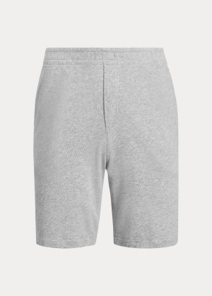 Spodenki Ralph Lauren Cotton Spa Terry Short Męskie Szare | ELKF1930