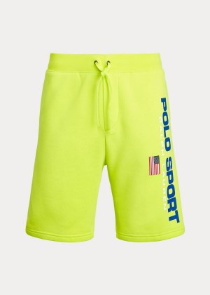 Spodenki Ralph Lauren Polo Sport Fleece Short Męskie Głęboka Zielone | DSWV1519