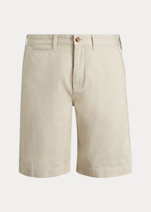 Spodenki Ralph Lauren Relaxed Fit Chino Short Męskie Beżowe | XMCY4359