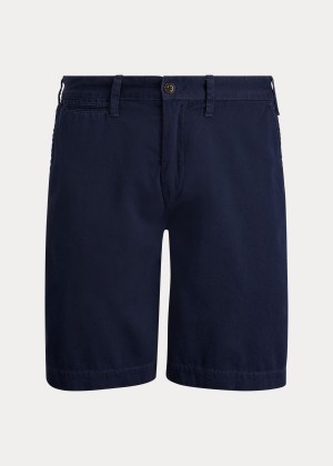 Spodenki Ralph Lauren Relaxed Fit Chino Short Męskie Granatowe | BYZT3517