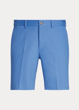 Spodenki Ralph Lauren Straight Fit Chino Short Męskie Niebieskie | EQQZ4691