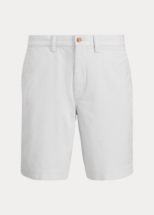 Spodenki Ralph Lauren Stretch Classic Fit Short Męskie Szare | YIGE8493