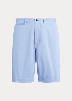 Spodenki Ralph Lauren Stretch Classic Fit Short Męskie Niebieskie | HZOP9248