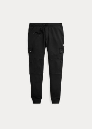 Spodnie Do Biegania Ralph Lauren Cargo Jogger Pant Męskie Czarne | KOYA4067