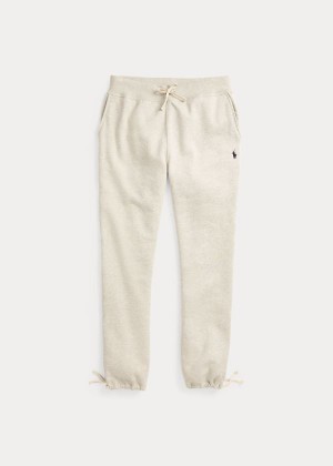 Spodnie Do Biegania Ralph Lauren Cotton-Blend-Fleece Pant Męskie Beżowe | SKCS7094