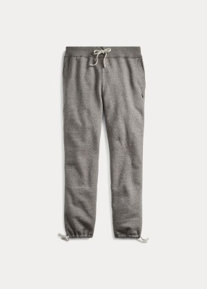 Spodnie Do Biegania Ralph Lauren Cotton-Blend-Fleece Pant Męskie Szare | KYOU3120