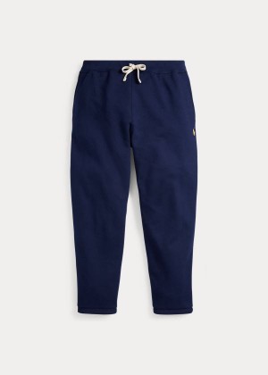 Spodnie Do Biegania Ralph Lauren Cotton-Blend-Fleece Pant Męskie Granatowe | ZDBI3116